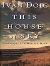 Cover image for This House of Sky